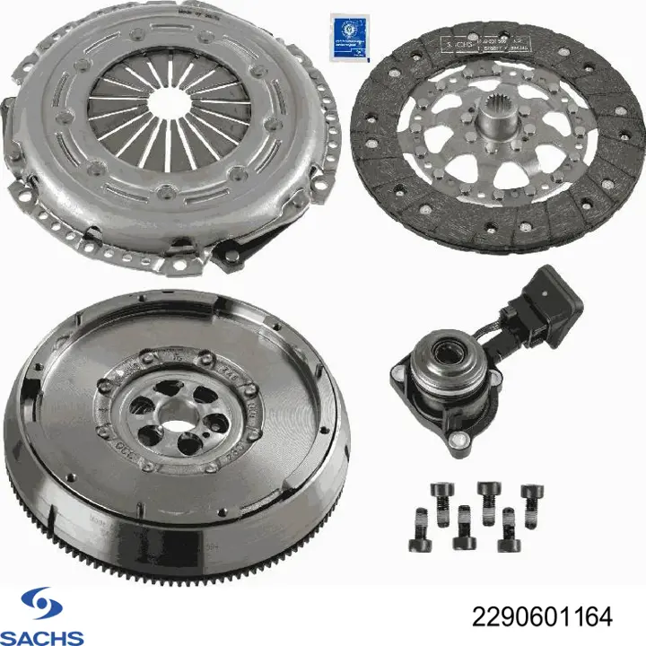 Комплект зчеплення (3 частини) Sachs 2290601164 ціна, від 547.88 USD