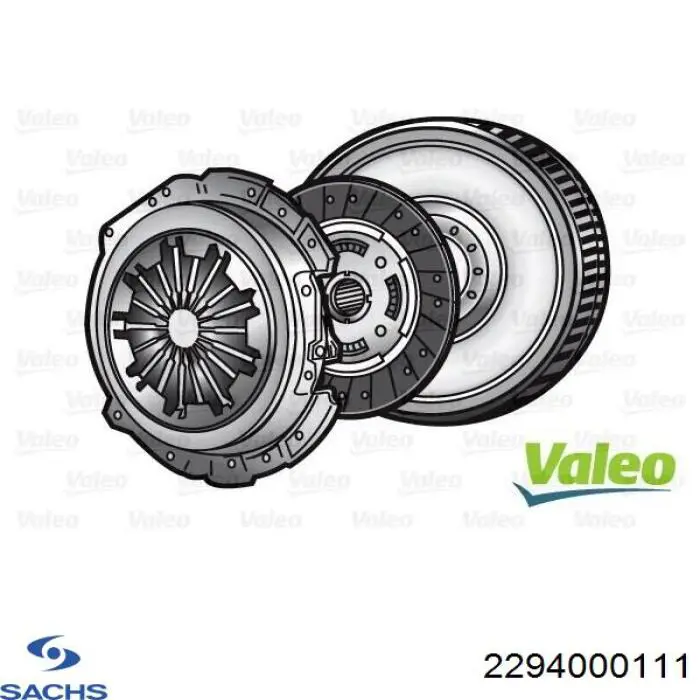 Купити 2294000111 Sachs Маховик із зубчастим ободом в зборі