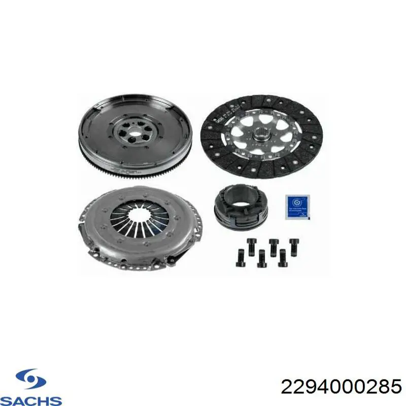 Купити 2294000285 Sachs Маховик із зубчастим ободом в зборі