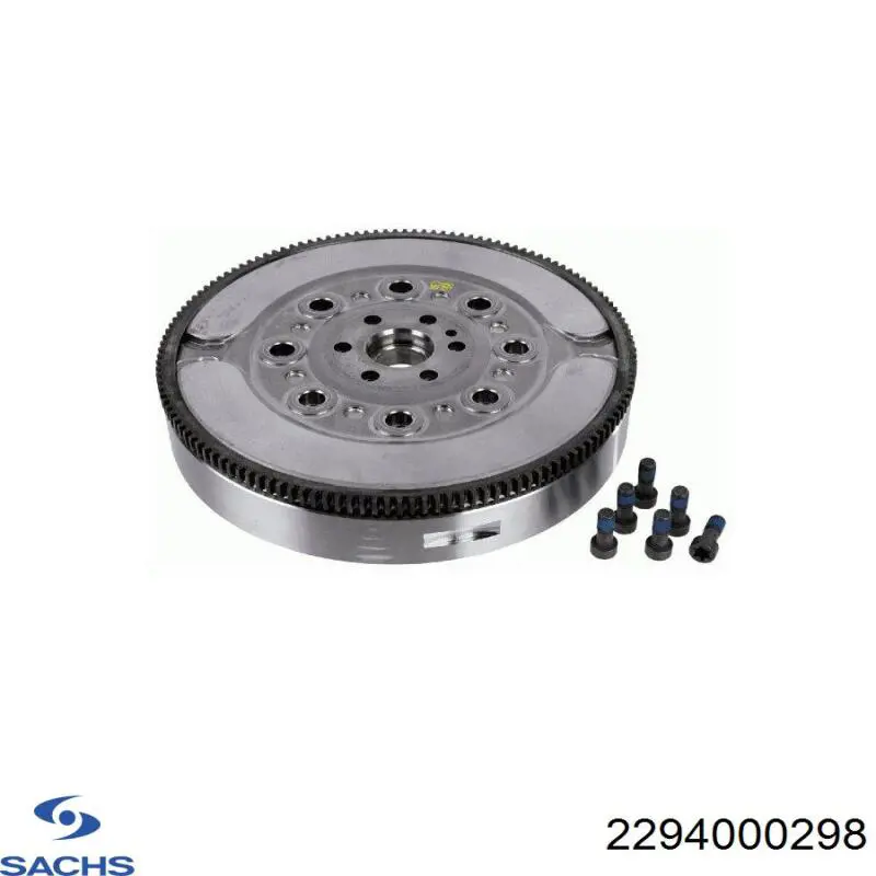 Купити 2294000298 Sachs Маховик із зубчастим ободом в зборі