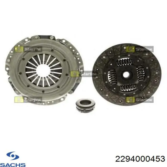 Купити 2294000453 Sachs Маховик із зубчастим ободом в зборі