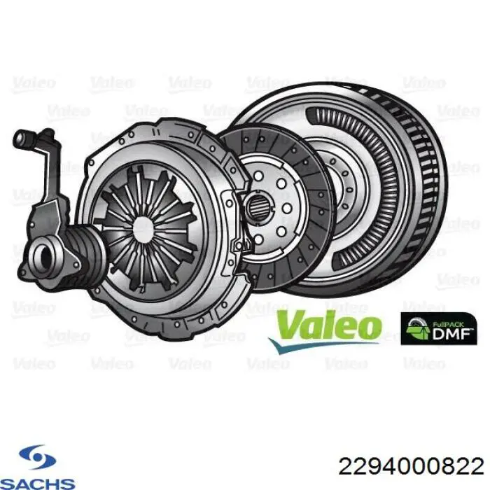 Купити 2294000822 Sachs Маховик із зубчастим ободом в зборі