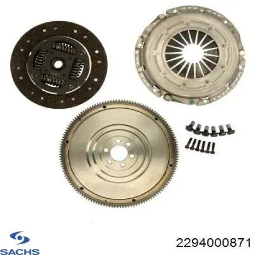 Купити 2294000871 Sachs Маховик із зубчастим ободом в зборі
