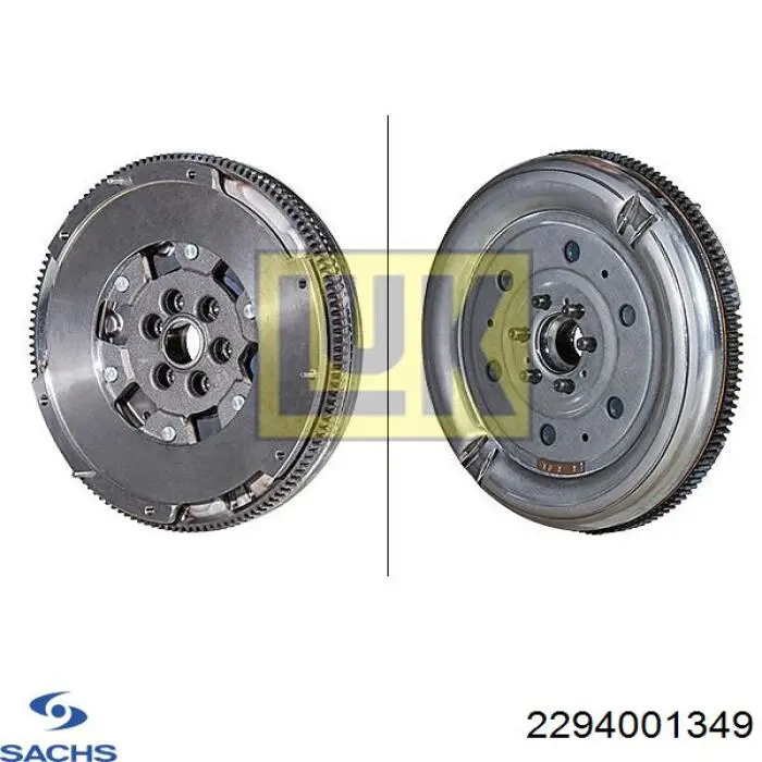 Маховик 2294001349 Sachs