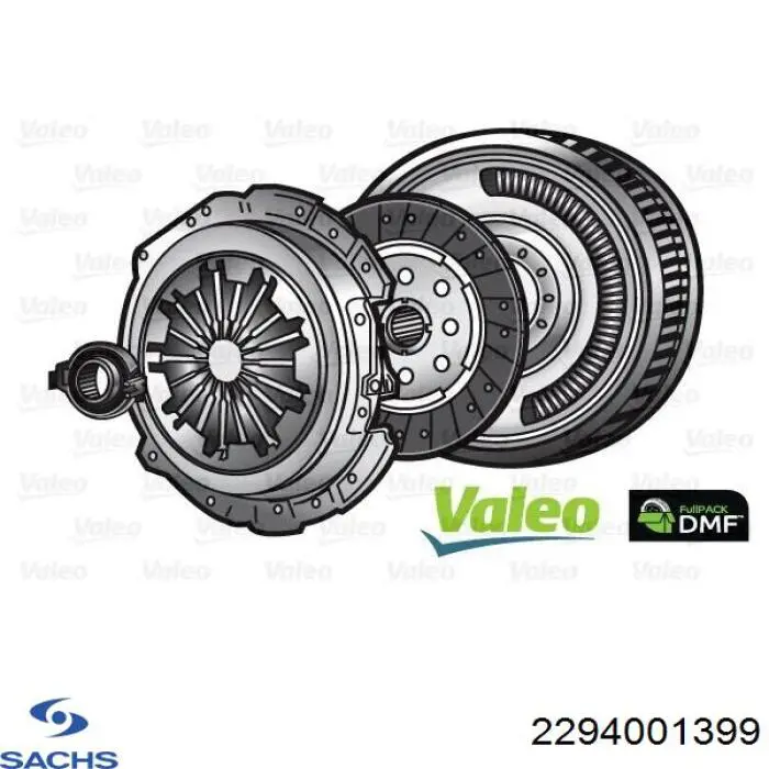 Купити 2294001399 Sachs Маховик із зубчастим ободом в зборі