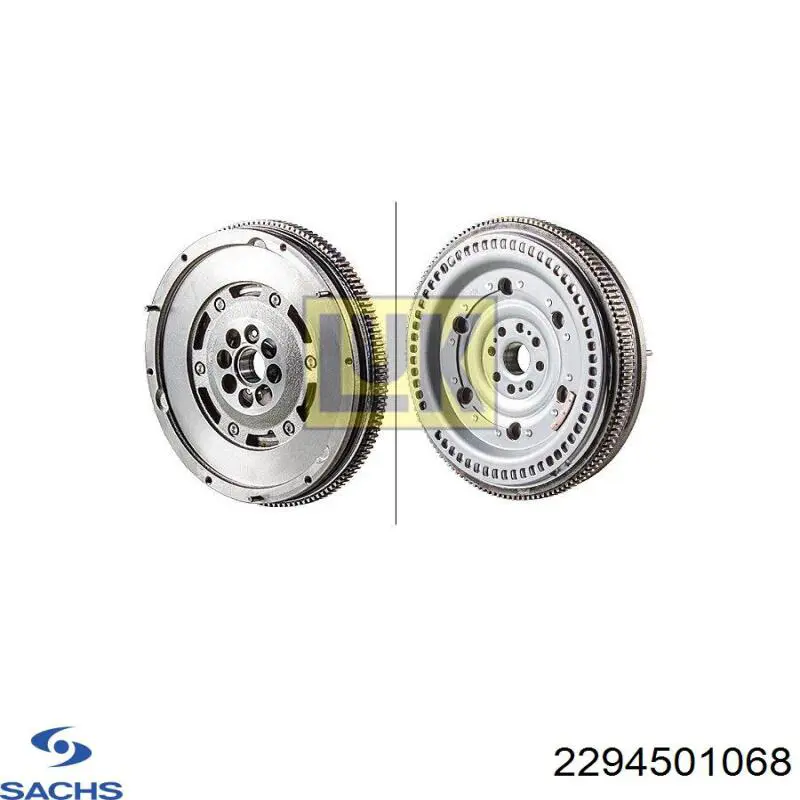 Купити 2294501068 Sachs Маховик із зубчастим ободом в зборі