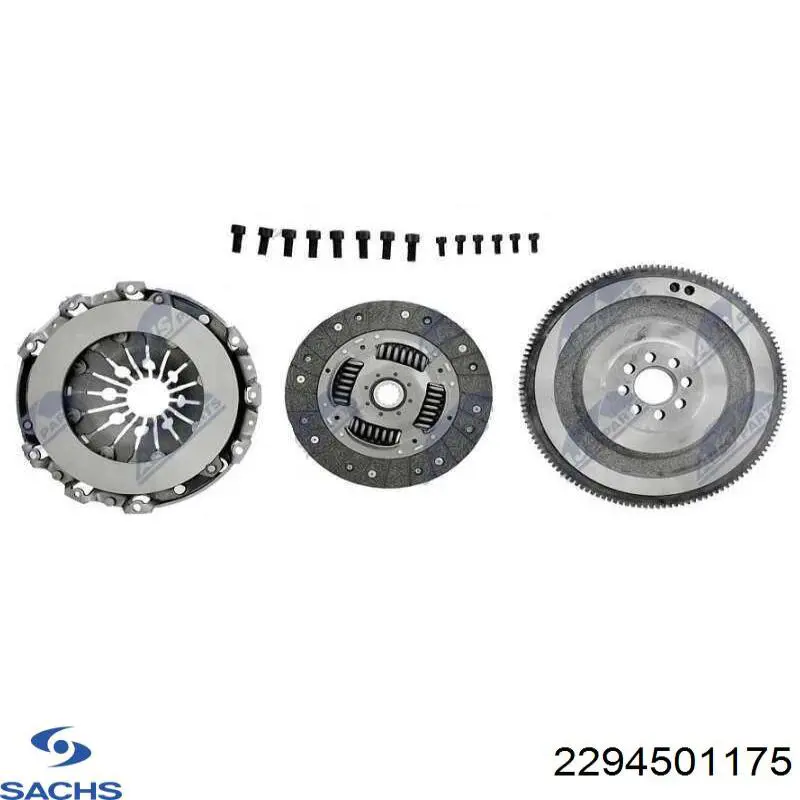 Купити 2294501175 Sachs Маховик із зубчастим ободом в зборі