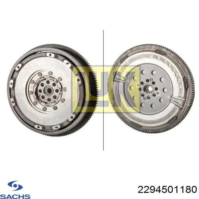 Купити 2294501180 Sachs Маховик із зубчастим ободом в зборі