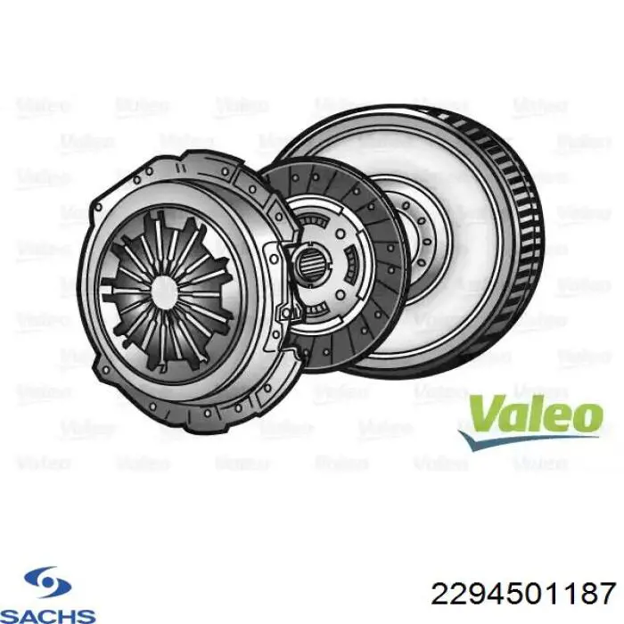 Маховик 2294501187 Sachs