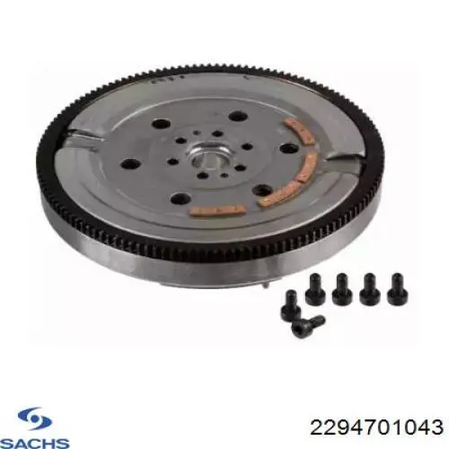 Купити 2294701043 Sachs Маховик із зубчастим ободом в зборі