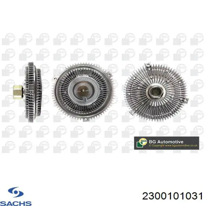 Купити 2300101031 Sachs Муфта вязкостная системи охолодження