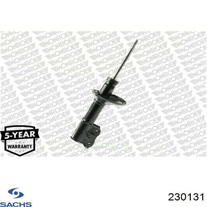 Амортизатор передній, правий 230131 Sachs