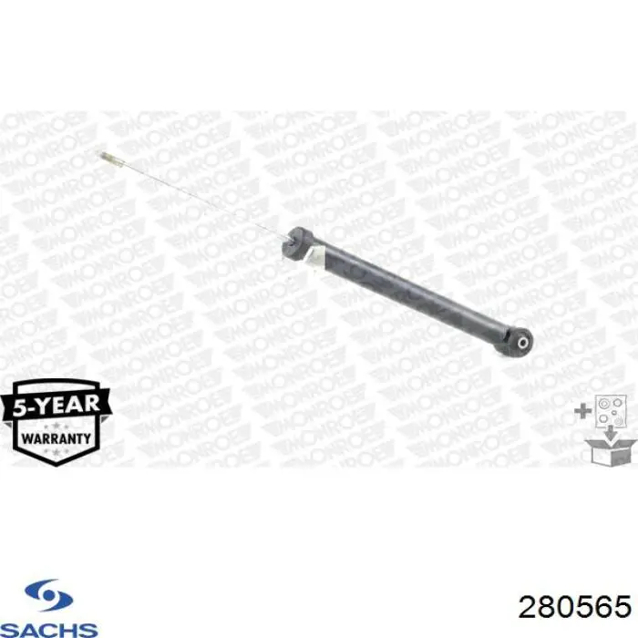 Задній амортизатор Sachs 280565