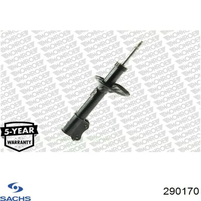 Купити 290170 Sachs Амортизатор задній, правий