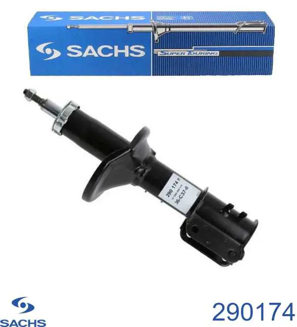 Амортизатор передній, правий Sachs 290174 ціна, від 41.96 USD