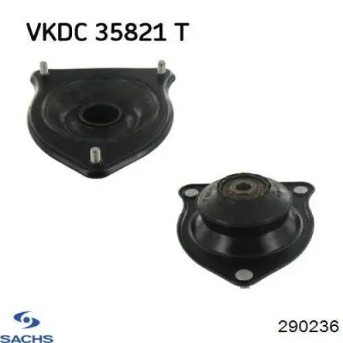 Купити 290236 Sachs Амортизатор передній, правий