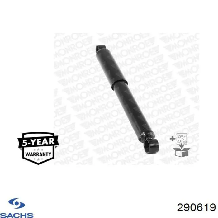 Амортизатор задній, лівий Sachs 290619 ціна, від 23.49 USD