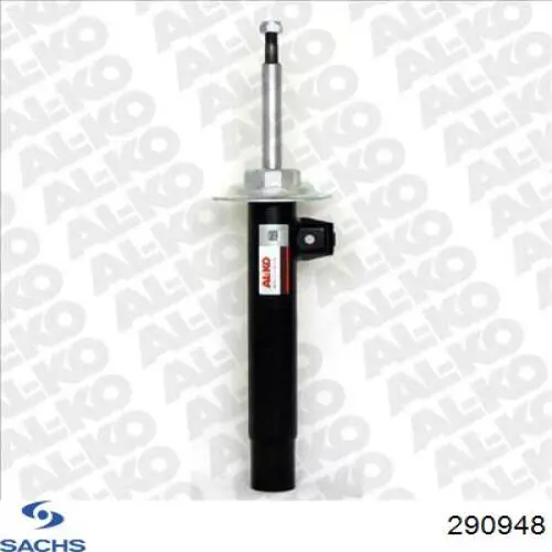 Амортизатор передній, правий 290948 Sachs