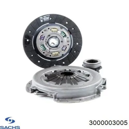 Комплект зчеплення (3 частини) Sachs 3000003005 ціна, від 111.94 USD