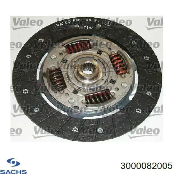3000082005 Sachs Зчеплення в зборі