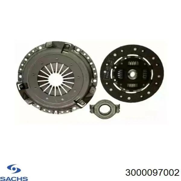 Комплект зчеплення (3 частини) Sachs 3000097002 ціна, від 87.89 USD