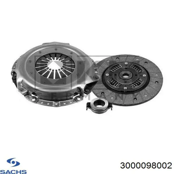 Купити 3000098002 Sachs Комплект зчеплення (диск, корзина, підшипник)
