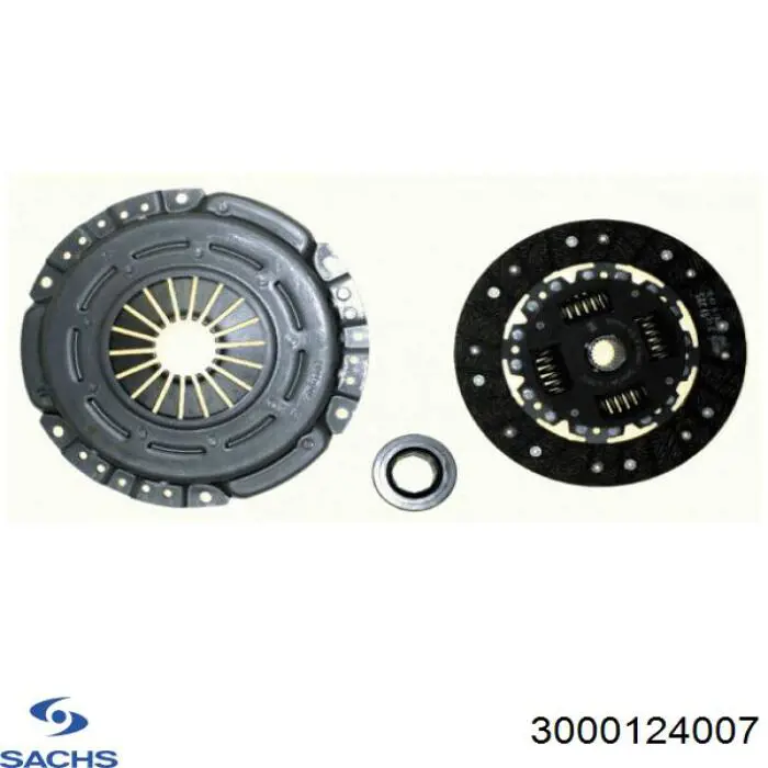 Комплект зчеплення (3 частини) Sachs 3000124007 ціна, від 110.05 USD