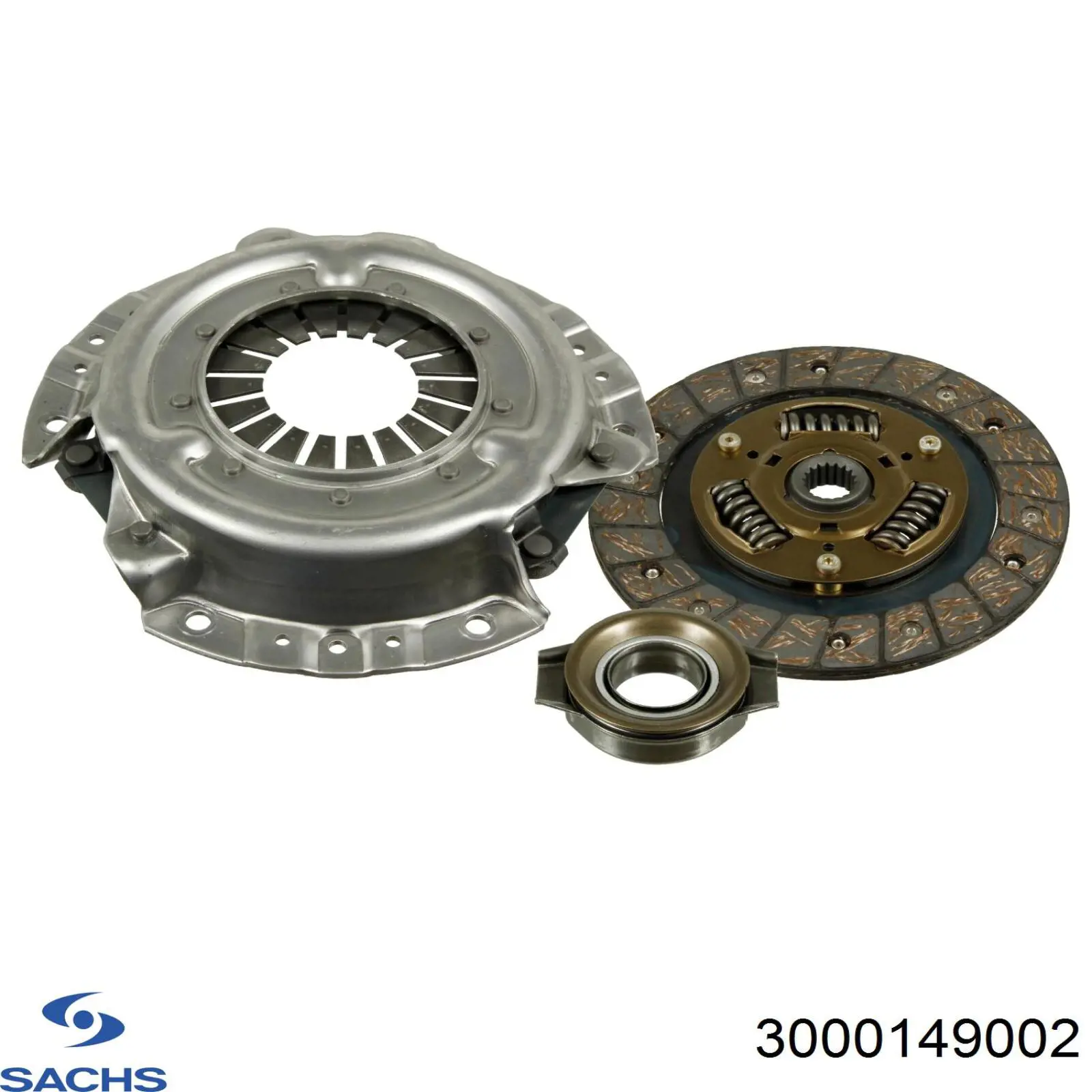 Комплект зчеплення (3 частини) Sachs 3000149002 ціна, від 77.33 USD