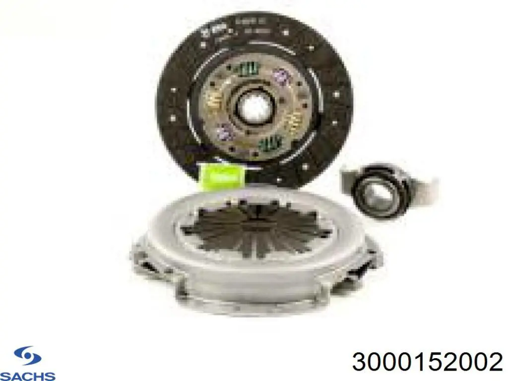 Купити 3000152002 Sachs Комплект зчеплення (диск, корзина, підшипник)