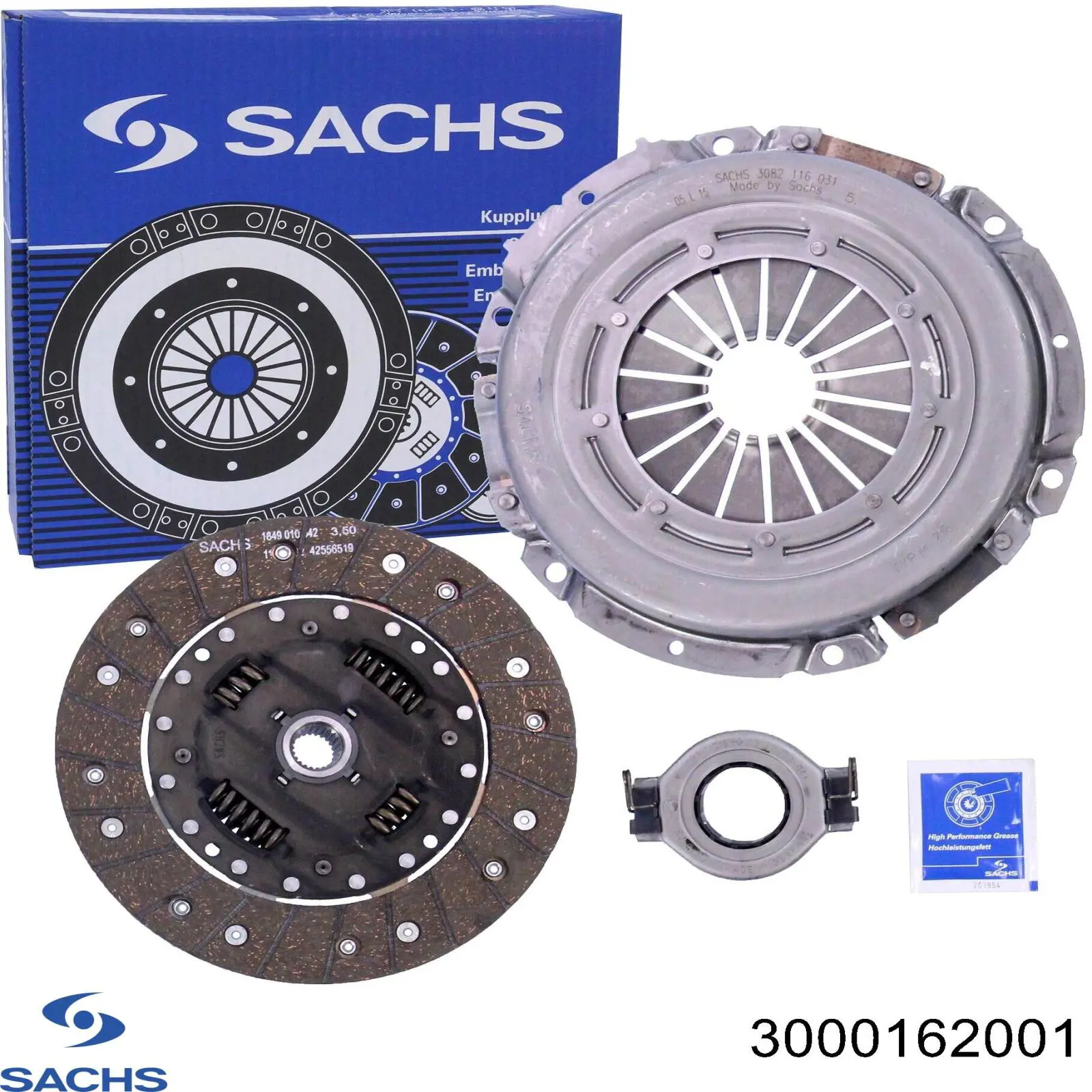 Зчеплення 3000162001 Sachs