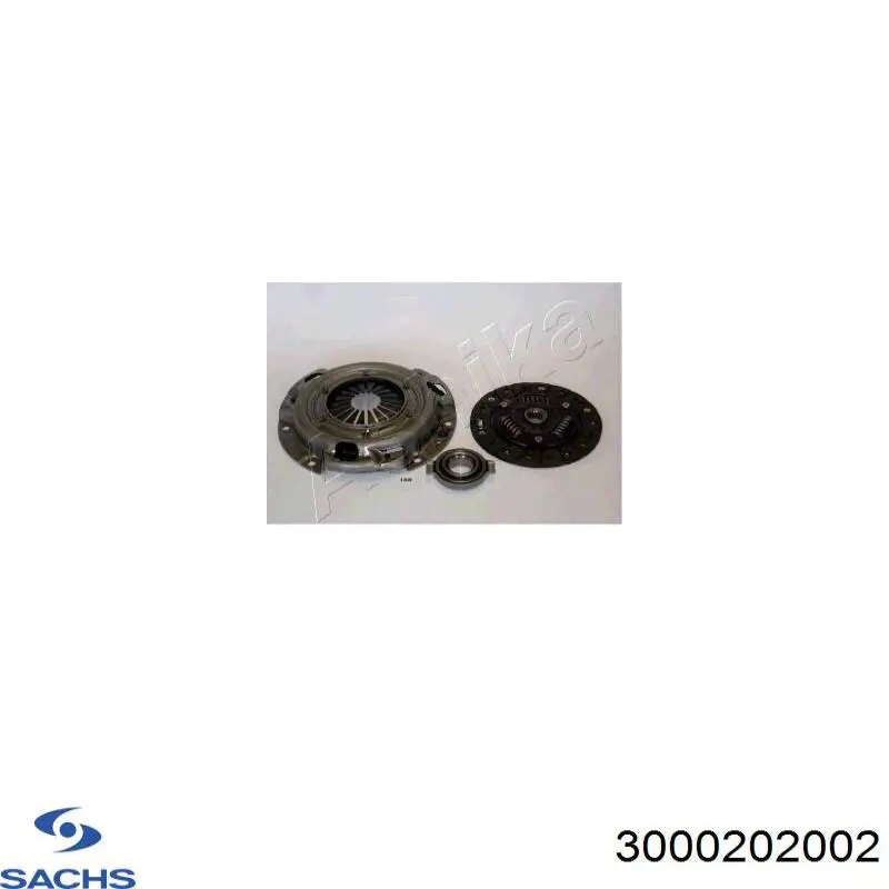 Комплект зчеплення (3 частини) Sachs 3000202002 ціна, від 91.01 USD