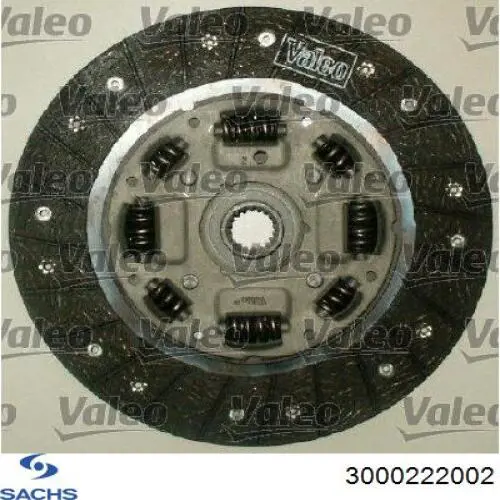 Комплект зчеплення (3 частини) Sachs 3000222002 ціна, від 101.98 USD