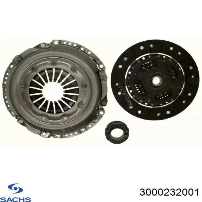 Комплект зчеплення (3 частини) Sachs 3000232001 ціна, від 182.77 USD