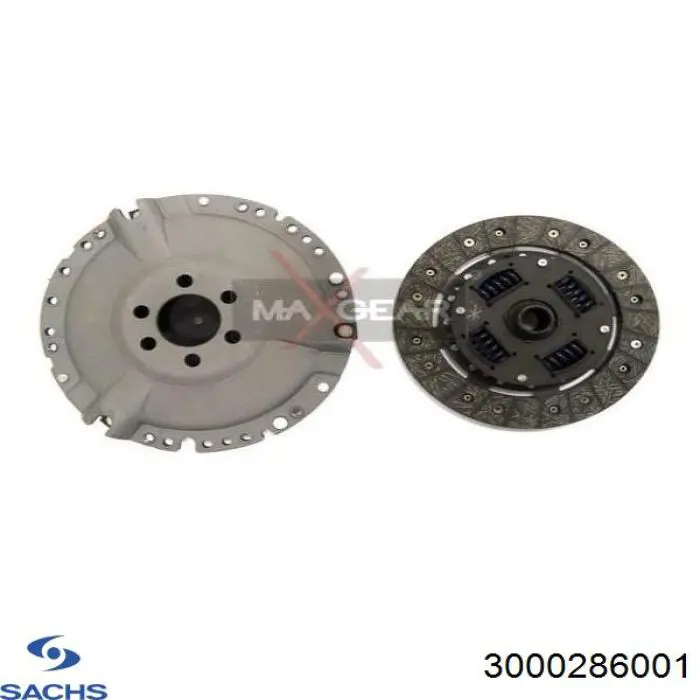 Купити 3000286001 Sachs Комплект зчеплення (диск, корзина, підшипник)