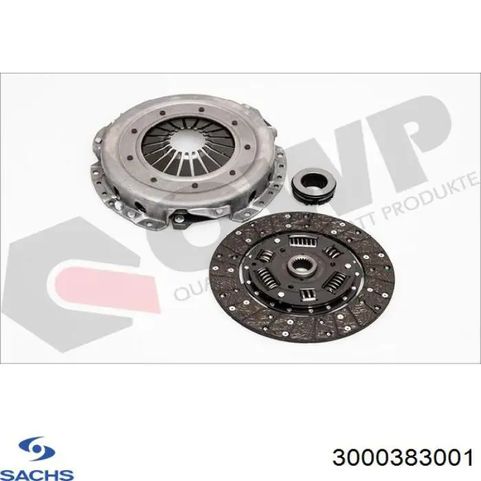 Комплект зчеплення (3 частини) Sachs 3000383001 ціна, від 175.71 USD