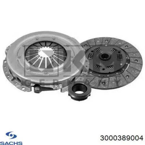 Купити 3000389004 Sachs Комплект зчеплення (диск, корзина, підшипник)
