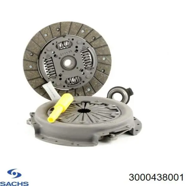Купити 3000438001 Sachs Комплект зчеплення (диск, корзина, підшипник)