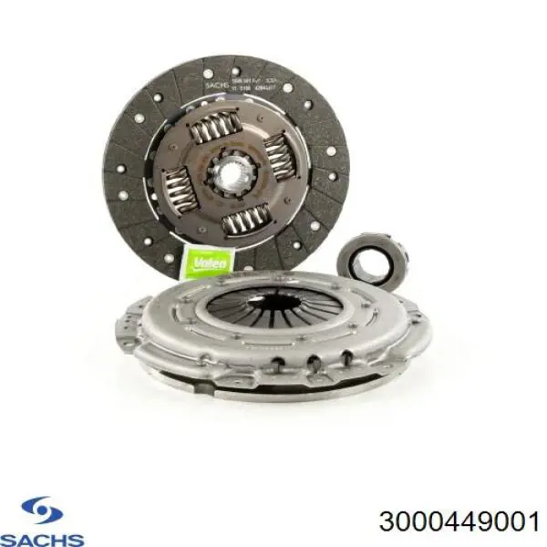3000449001 Sachs Зчеплення в зборі