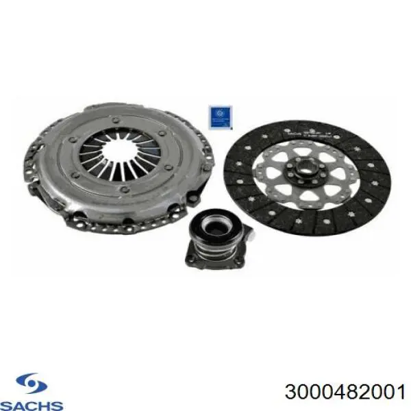 Купити 3000482001 Sachs Комплект зчеплення (диск, корзина, підшипник)