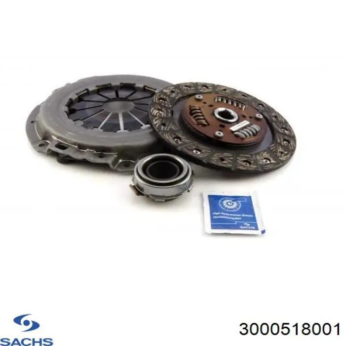 Комплект зчеплення (3 частини) Sachs 3000518001 ціна, від 108.24 USD