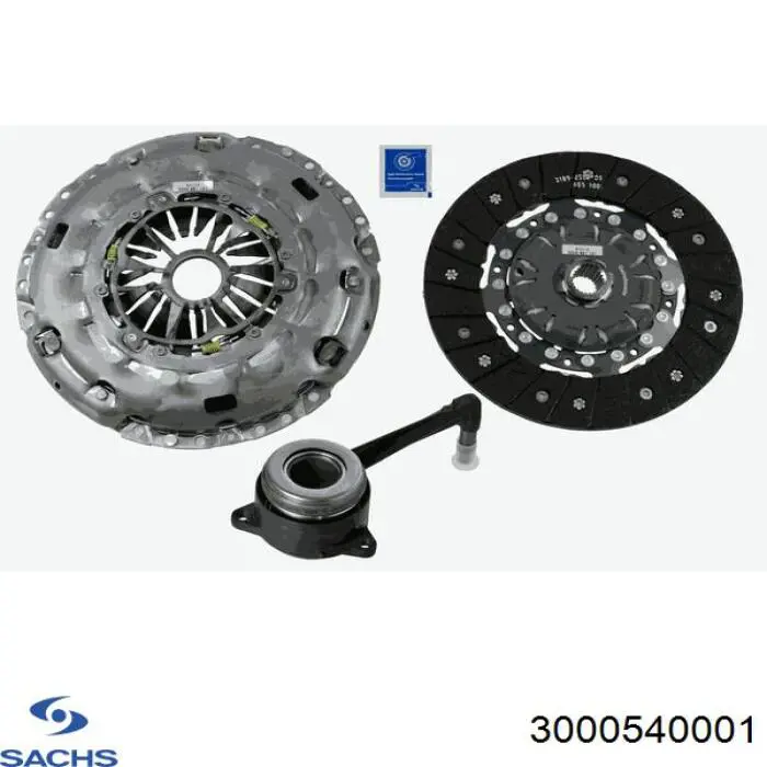 3000540001 Sachs Зчеплення в зборі