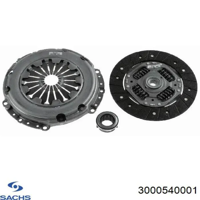 Купити 3000540001 Sachs Комплект зчеплення (диск, корзина, підшипник)