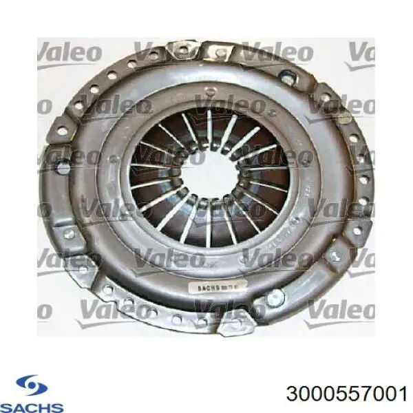 Комплект зчеплення (3 частини) Sachs 3000557001 ціна, від 283.61 USD
