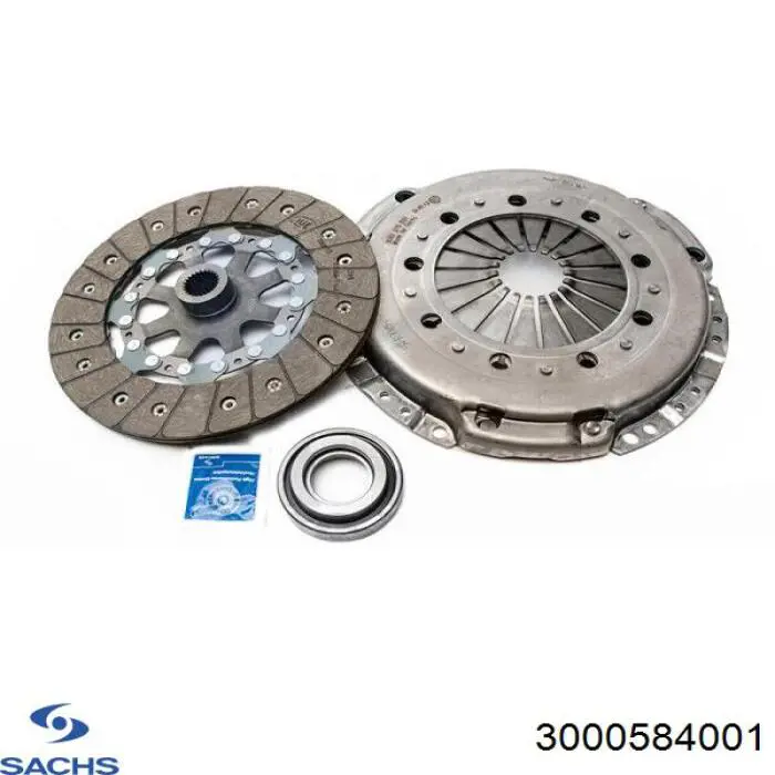 Комплект зчеплення (3 частини) Sachs 3000584001 ціна, від 218.20 USD