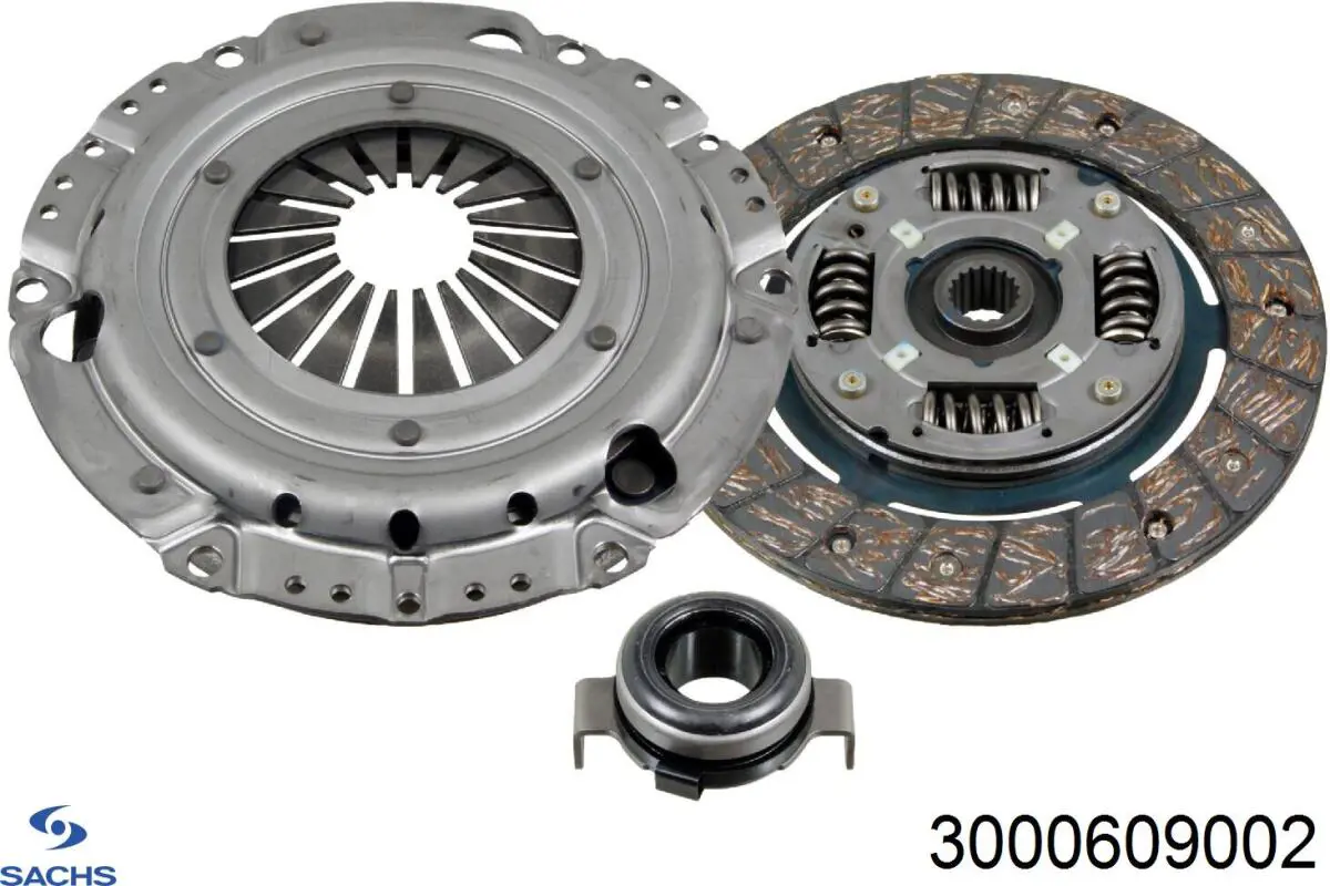 3000609002 Sachs комплект зчеплення (3 частини)