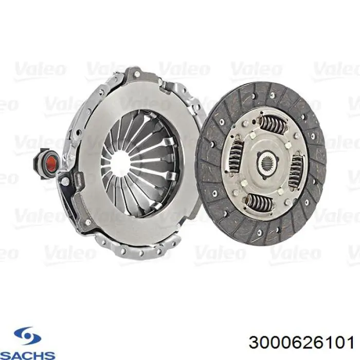 Купити 3000626101 Sachs Комплект зчеплення (диск, корзина, підшипник)