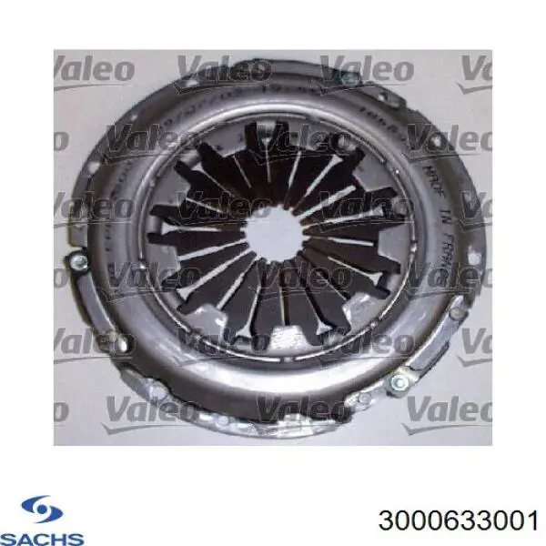 Купити 3000633001 Sachs Комплект зчеплення (диск, корзина, підшипник)