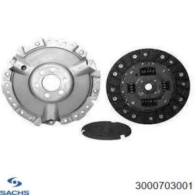 Купити 3000703001 Sachs Комплект зчеплення (диск, корзина, підшипник)