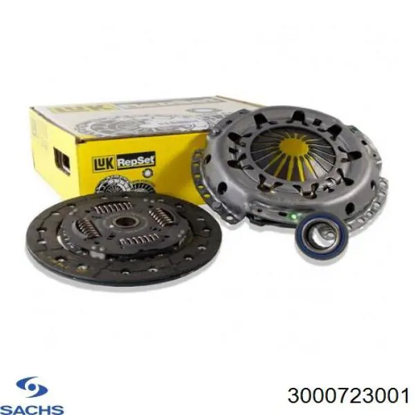 Купити 3000723001 Sachs Комплект зчеплення (диск, корзина, підшипник)