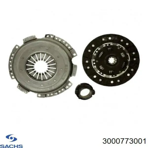 Купити 3000773001 Sachs Комплект зчеплення (диск, корзина, підшипник)